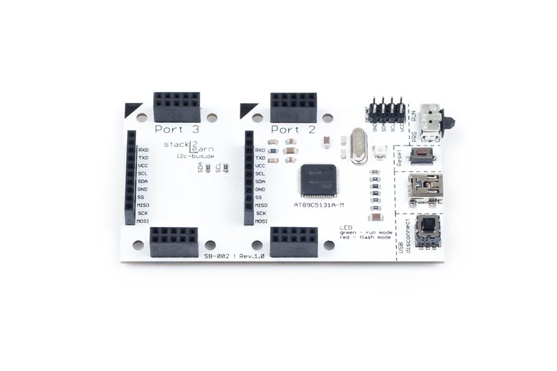 stack2Learn 8051 Board AT89C5131A-M – SB-002