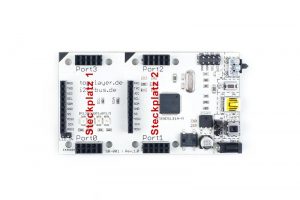 stack2Learn 8051 Mikrocontrollerboard mit AT89C5131A-M – SB-001